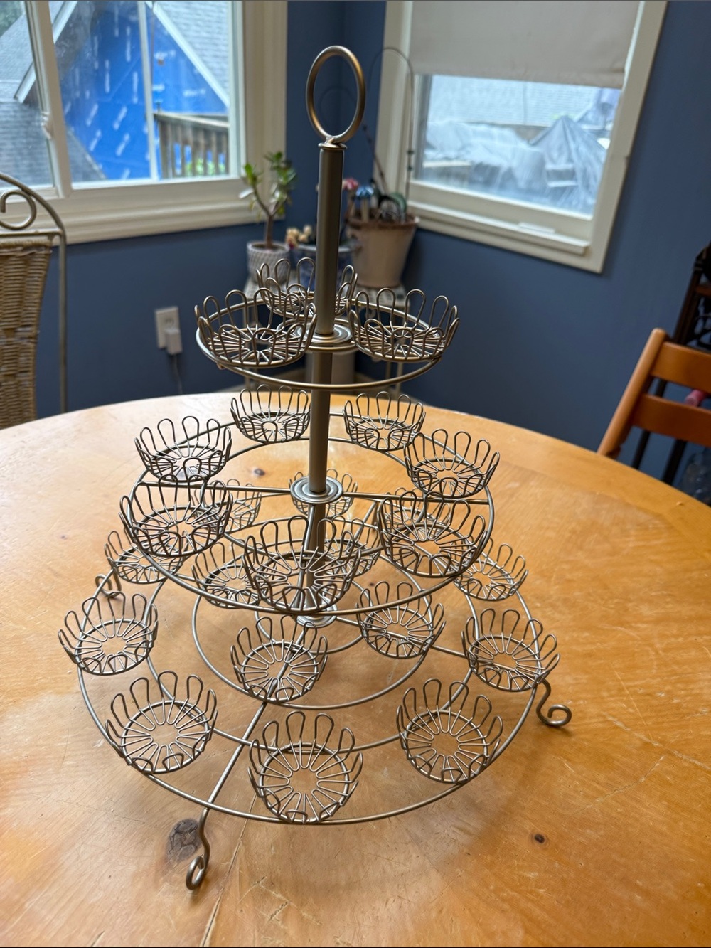 Crate & Barrel cupcake holder